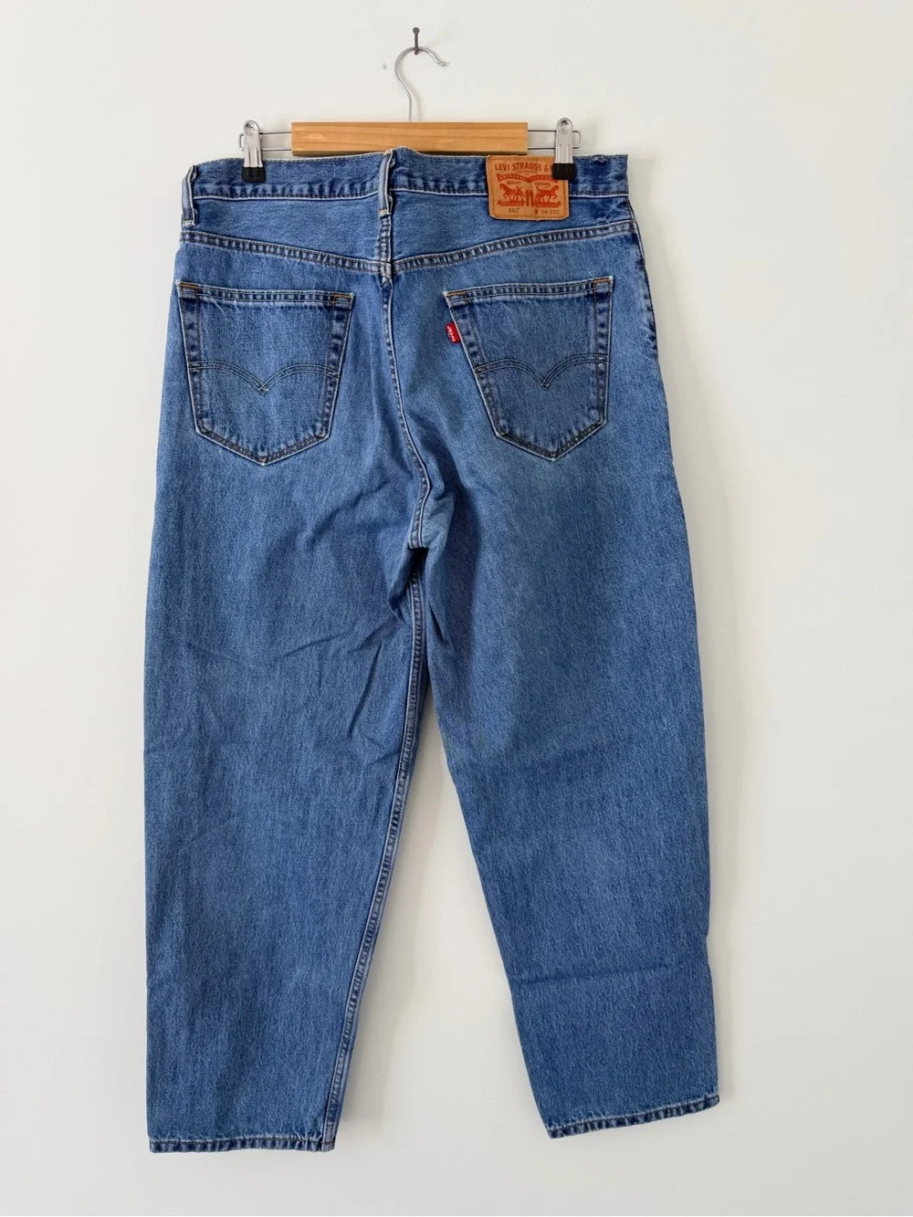 Levi’s 560 Loose Taper Straight Leg Blue Jeans